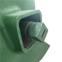 Screw Anchor 15,000 Ft-lb Rating, 2.5in Hub,1in Threads