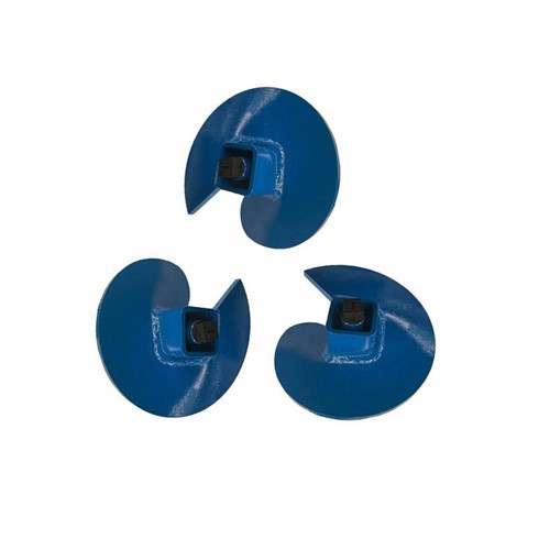 خط برق و توری تگرگ باغ از لنگرهای پیچ زمینی حلزونی استفاده کنید